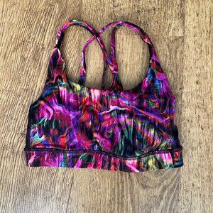 Lululemon Multi Colored Energy Bra